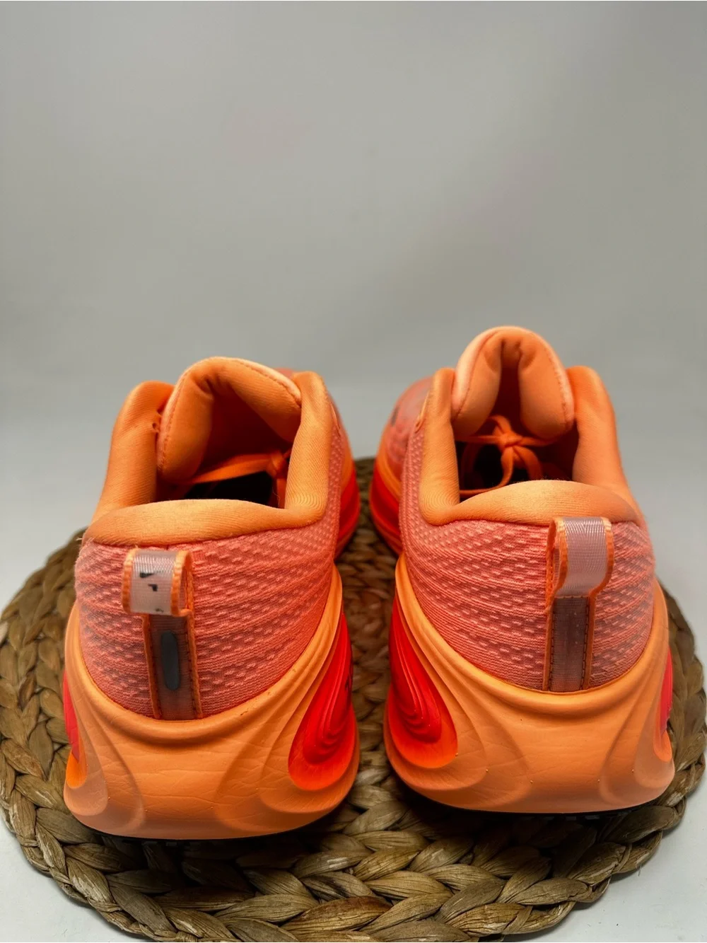 Nike Vomero Plus Running Shoes Orange Pulse Hot Lava Tones Size 14 Men's
